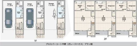 プロスパーベイス南巽の間取り画像