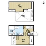 リヴェール長瀬（リヴェールナガセ）の間取り画像