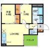 D porta clementの間取り画像