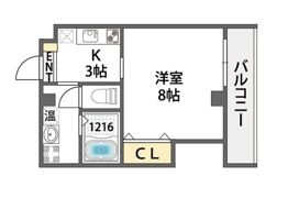 レクラン林寺の間取り画像