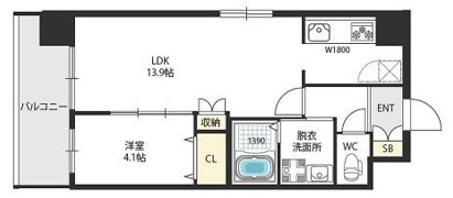 インフィルドIIIの間取り画像