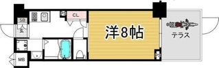 ディクス梅田東レジデンスの間取り画像