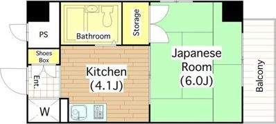 ドミール平野の間取り画像