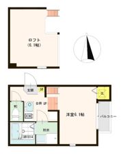 ハーモニーテラス巽北IIIの間取り画像