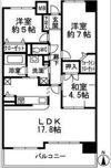 セレッソコートOSAKAステーションランドの間取り画像