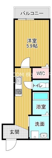 フジパレス緑橋EASTの間取り画像