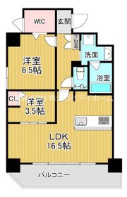 ベルンガーデン上本町の間取り画像