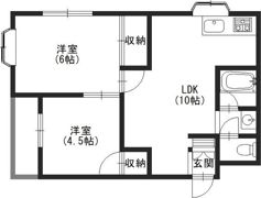 サン＆ピースの間取り画像