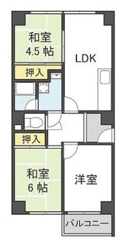 レジデンストーアの間取り画像