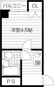 ケアンズクラブ帝塚山の間取り画像