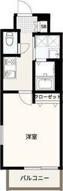 レジュールアッシュ天王寺IIの間取り画像