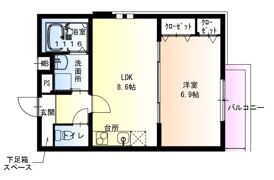 フジパレス俊徳道V番館の間取り画像