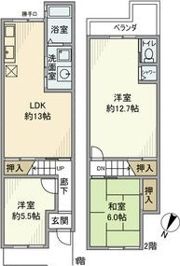 天王寺町北2丁目戸建の間取り画像