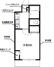 イーストヴィラキタの間取り画像