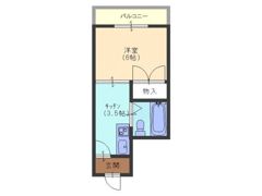 メゾン本庄東の間取り画像