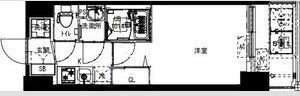 Alivis福島海老江の間取り画像