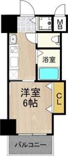 CITY SPIRE布施の間取り画像