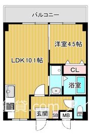 コーエイハイツの間取り画像