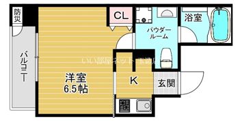 ワールドアイ大阪城EASTアドバンスの間取り画像