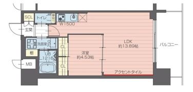 プレジオ永和ASIANの間取り画像