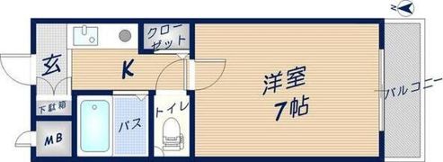 フラワーガーデンの間取り画像