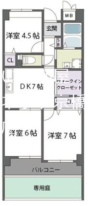 ハーヴィス・カエロンの間取り画像