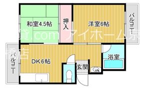新森パークハイツの間取り画像
