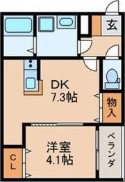 REGIES新深江の間取り画像