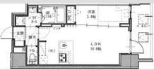 S-RESIDENCE堺筋本町Deuxの間取り画像