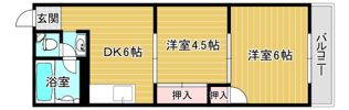 泰平コーポの間取り画像