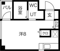セレブコート京橋の間取り画像