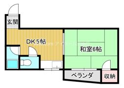 しかまハイツの間取り画像
