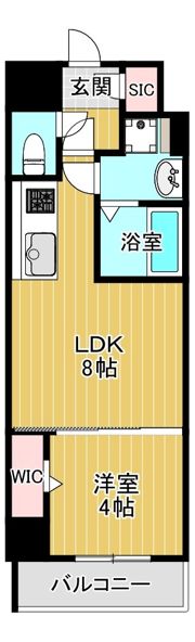 アーバネックス西天満の間取り画像