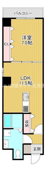 オブリオポルタ上町台の間取り画像