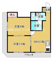 東洋プラザ野江内代の間取り画像