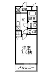 エアリーメゾン平野の間取り画像