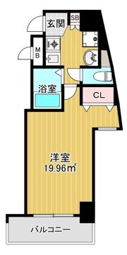 ラナップスクエア中之島公園の間取り画像