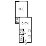 喜連マンションの間取り画像