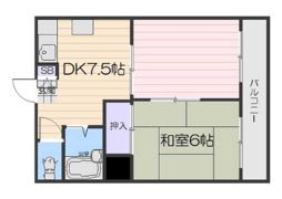 I Cube 流町の間取り画像