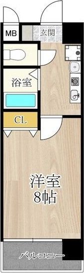 新梅田プライムの間取り画像