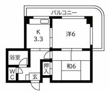 トラスティ加美の間取り画像