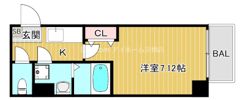 ウインズコート都島の間取り画像