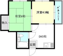 朋栄マンションの間取り画像