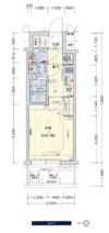 プレサンス上町台筆ヶ崎 SOUTHの間取り画像