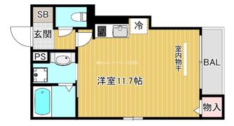 shipieレジデンス京橋の間取り画像