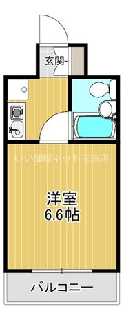 シティピア玉造の間取り画像