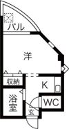 クレセント都島の間取り画像