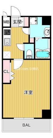 グランシエール都島の間取り画像