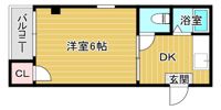 リバティ都島の間取り画像