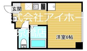 グラシア都島本通の間取り画像